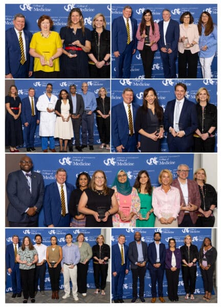 A collage of recipients of 2026 Faculty Awards